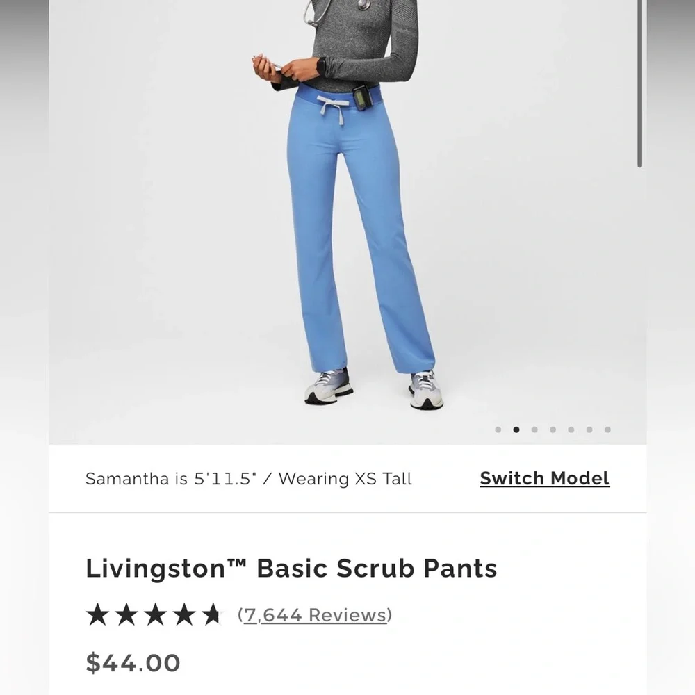 Figs Basic Scrub Pant - Picture 3 of 4